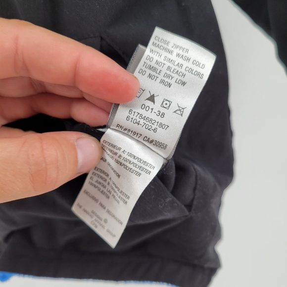 Nike reversible fleece jacket 6 blue black - Picture 7 of 7